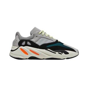(Sold) Yeezy Boost 700 Men's 'Wave Runner' Shoes Gray Suede Neon 2023 Low Size 8